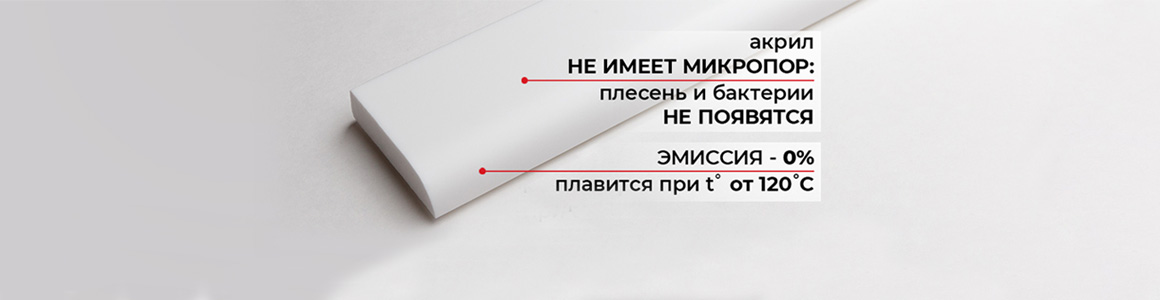 Акриловый бордюр для ванны